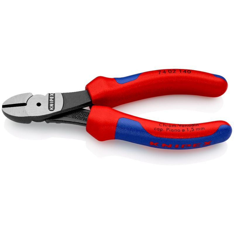 Pince coupante de côté démultiplication 74 02 knipex