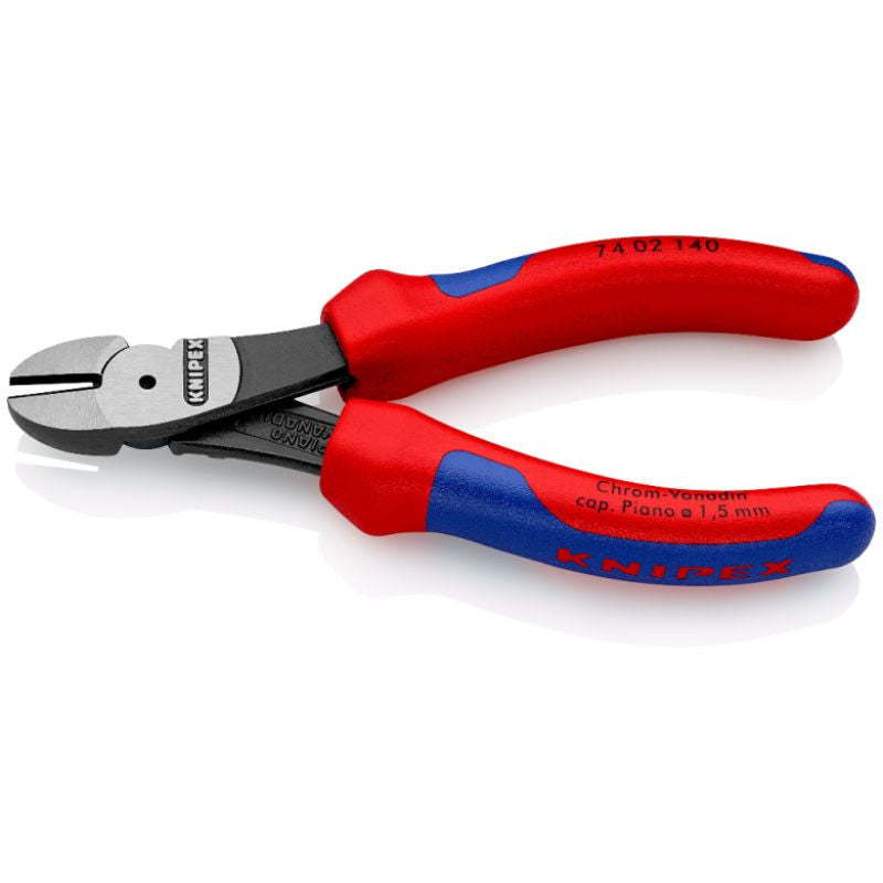 Pince coupante de côté démultiplication 74 02 knipex