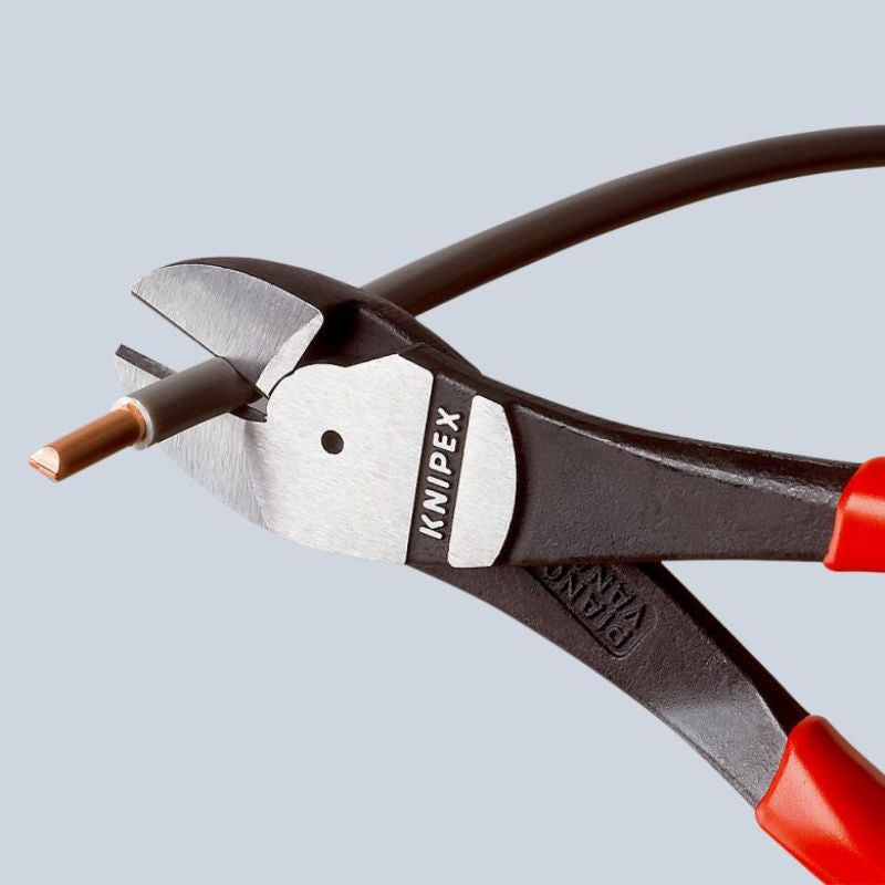 Pince coupante de côté démultiplication 74 02 knipex