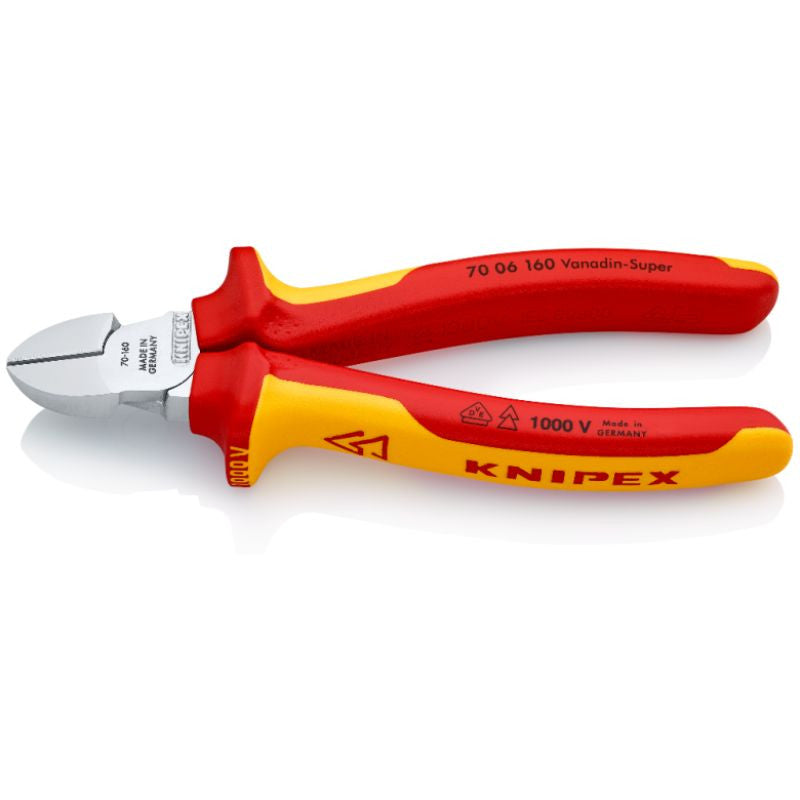 Pince coupante de côté isolée 1000 v 70 06 knipex