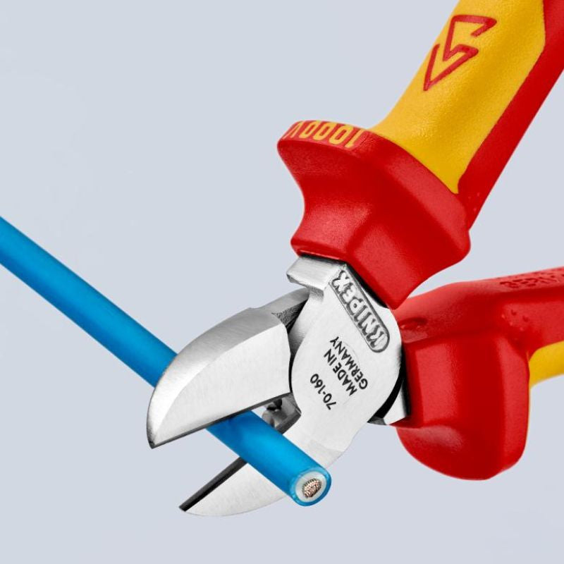 Pince coupante de côté isolée 1000 v 70 06 knipex
