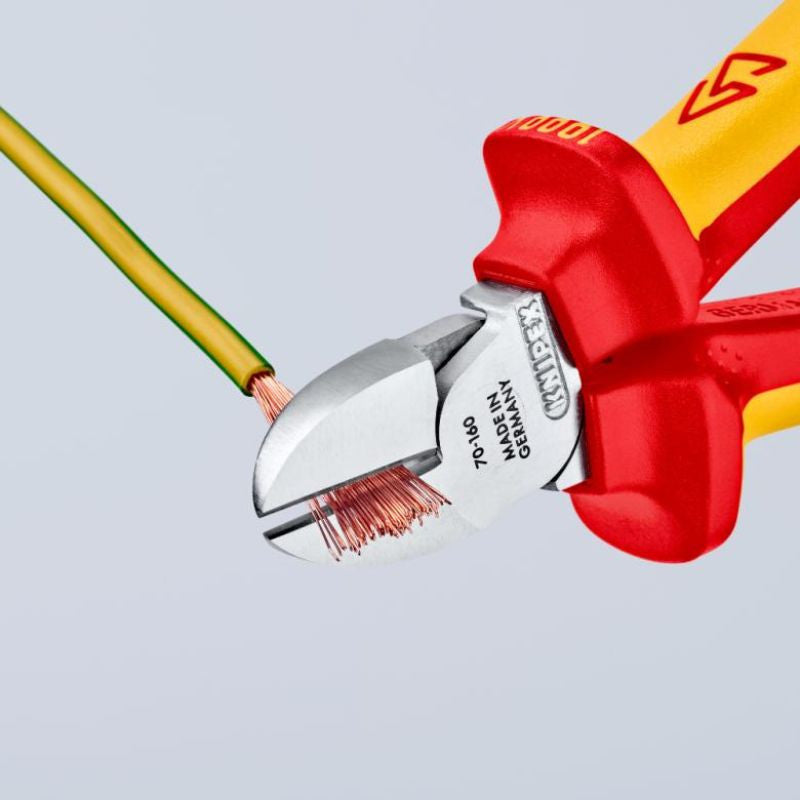 Pince coupante de côté isolée 1000 v 70 06 knipex