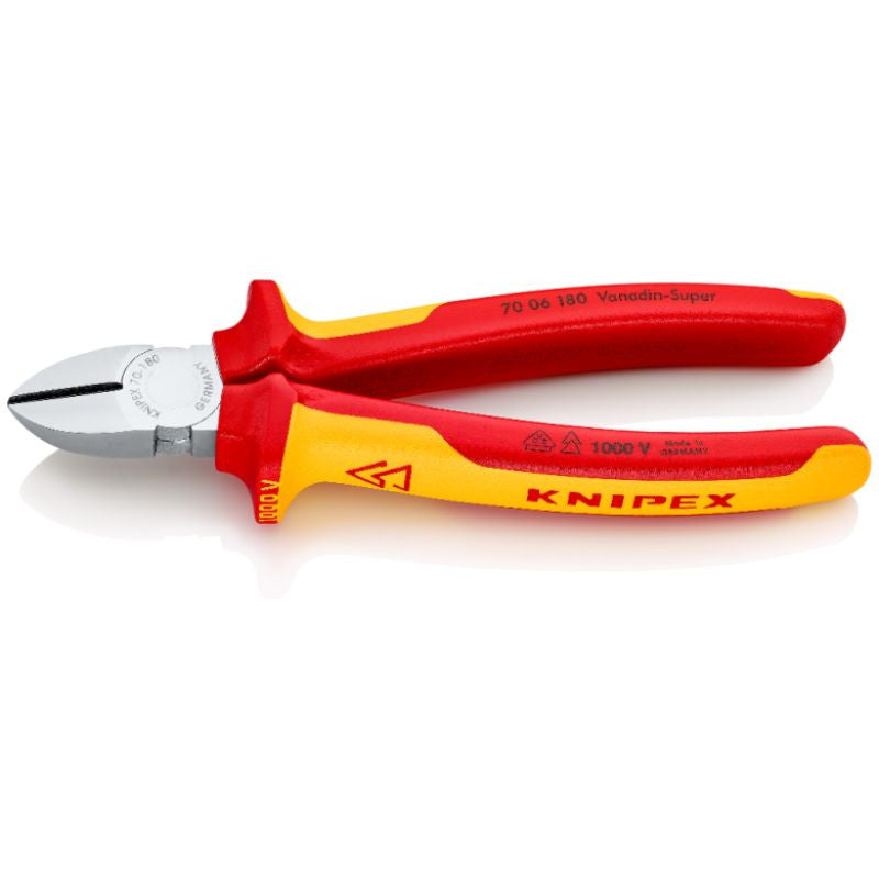 Pince coupante de côté isolée 1000 v 70 06 knipex