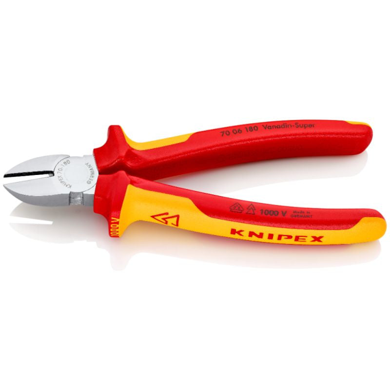 Pince coupante de côté isolée 1000 v 70 06 knipex
