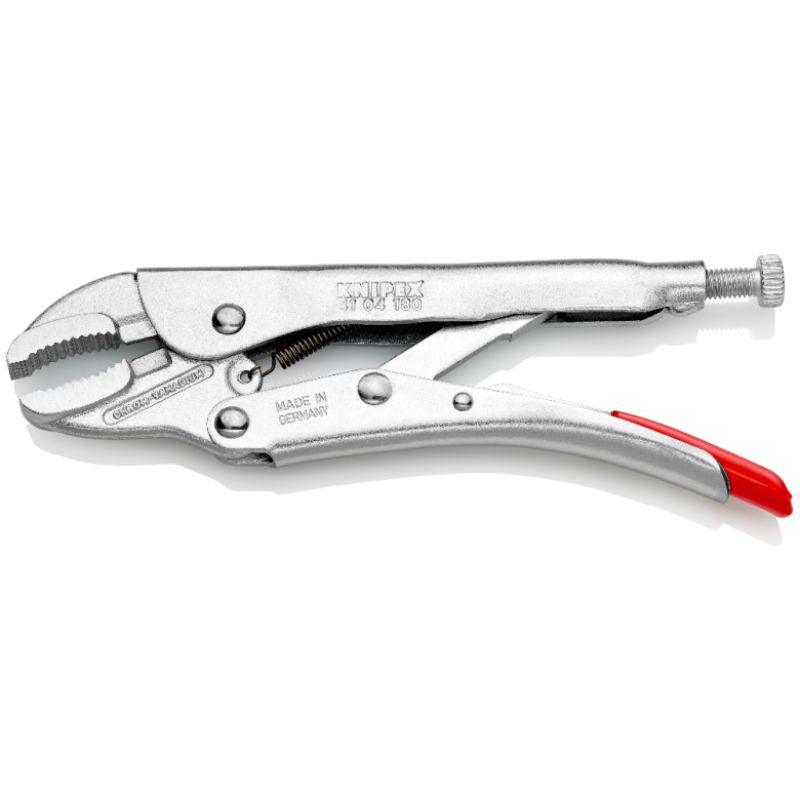 Pince-étau universelle bec rond 41 04 knipex