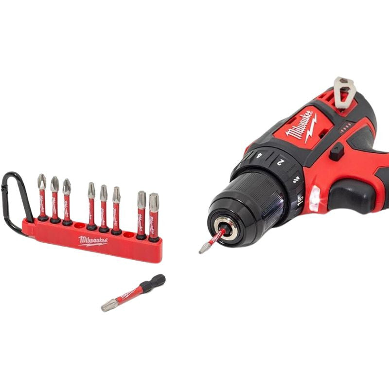 Mousqueton 10 embouts shockwave 4932480941 milwaukee
