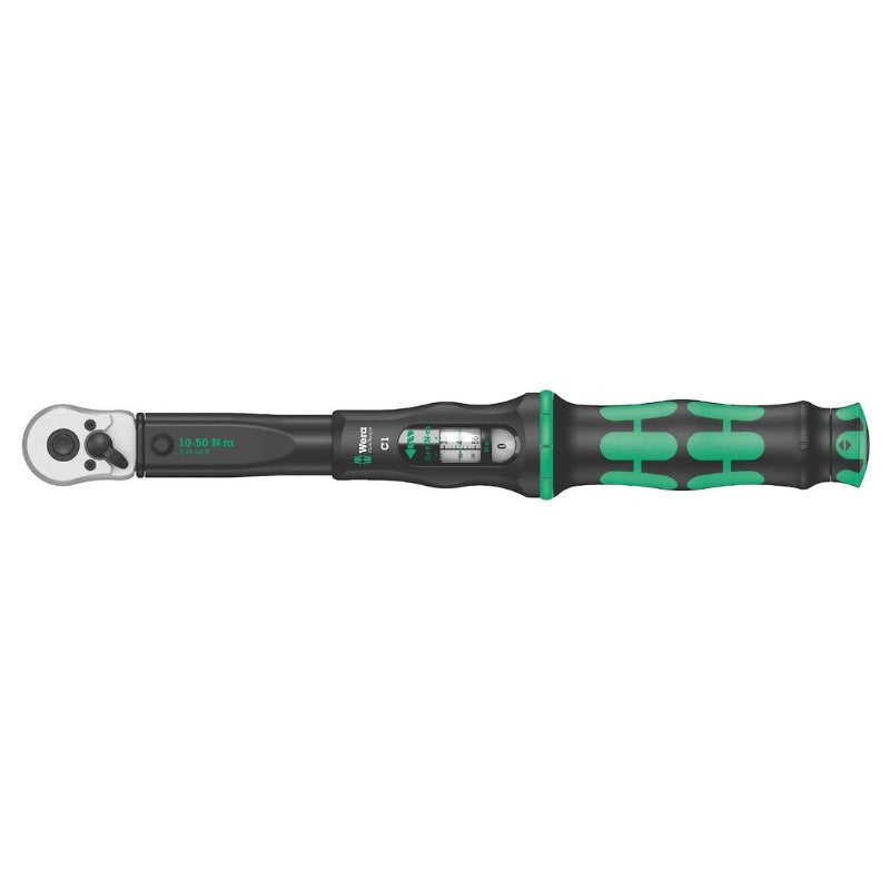 Clé dynamométrique à cliquet 10 à 50 nm 1/2'' 05075620001 wera