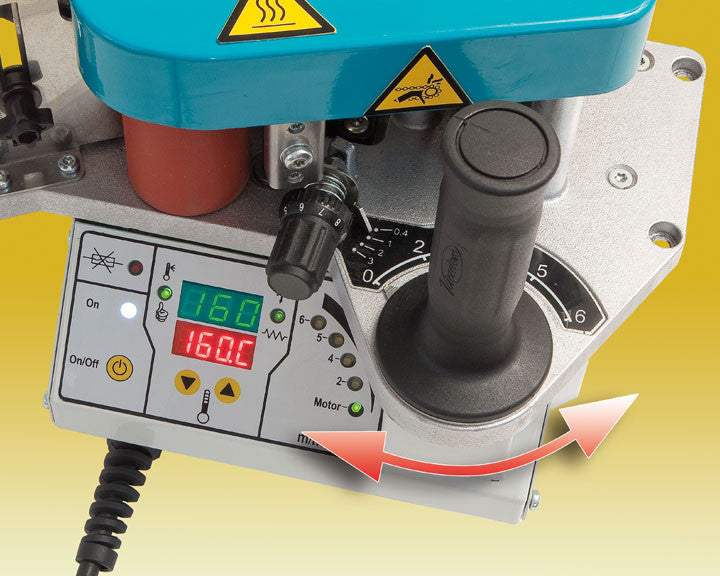 VIRUTEX Plaqueuse de chants portative 120 - 200°C - 5000800