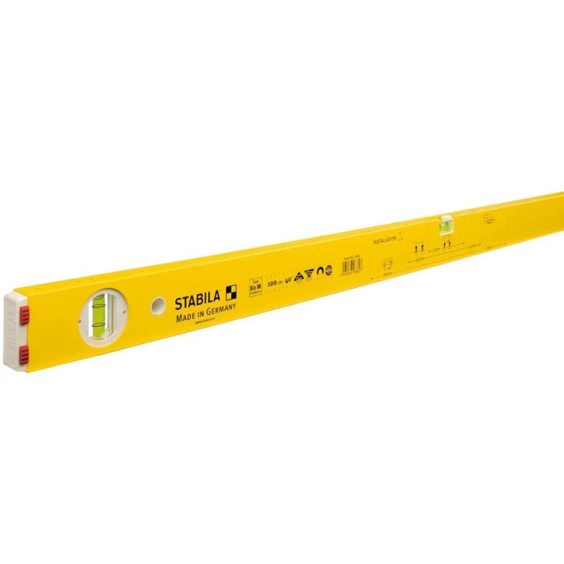 STABILA Niveau à bulle Type 80 M Installation