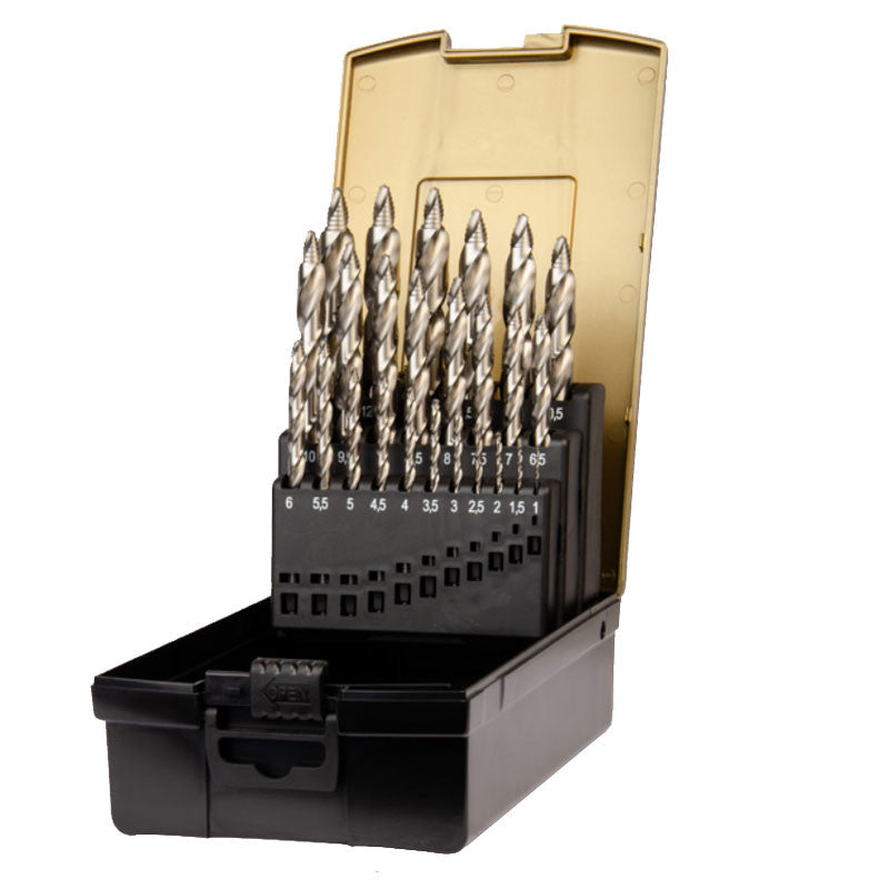 Coffret 25 forets HSS PROSTEP DIN338 SCHILL