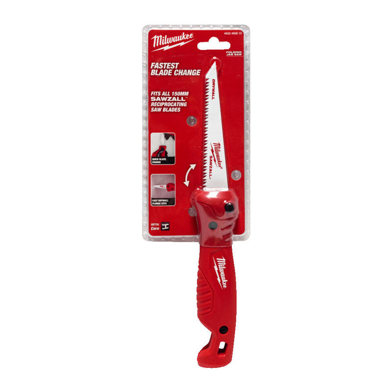 Couteau scie pliant avec lame bois  MILWAUKEE 4932492812