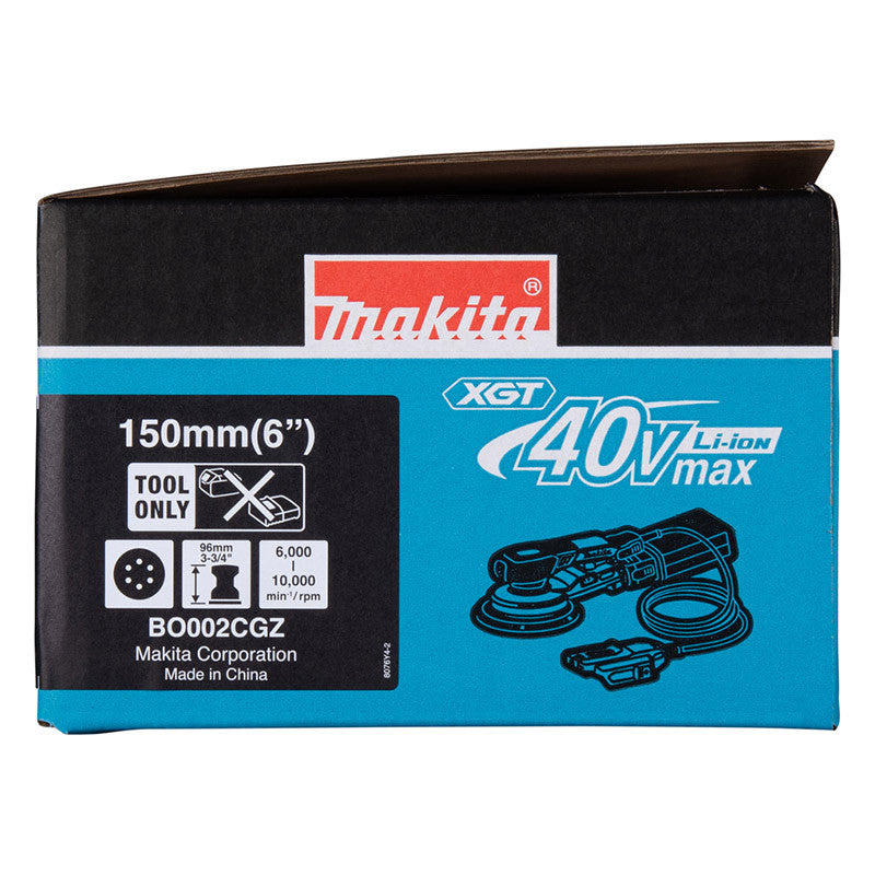Ponceuse excentrique 40V XGT Ø150 Solo orbitale 5 MAKITA BO002CGZ