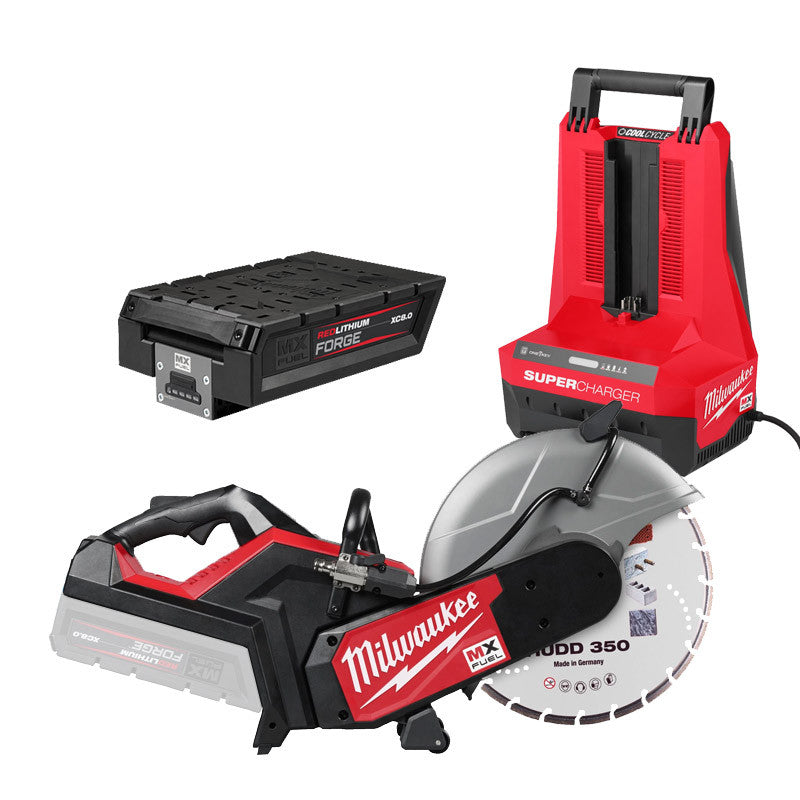 Découpeuse 350mm MXFUEL 8Ah COS350G2-802 MILWAUKEE 4933480480