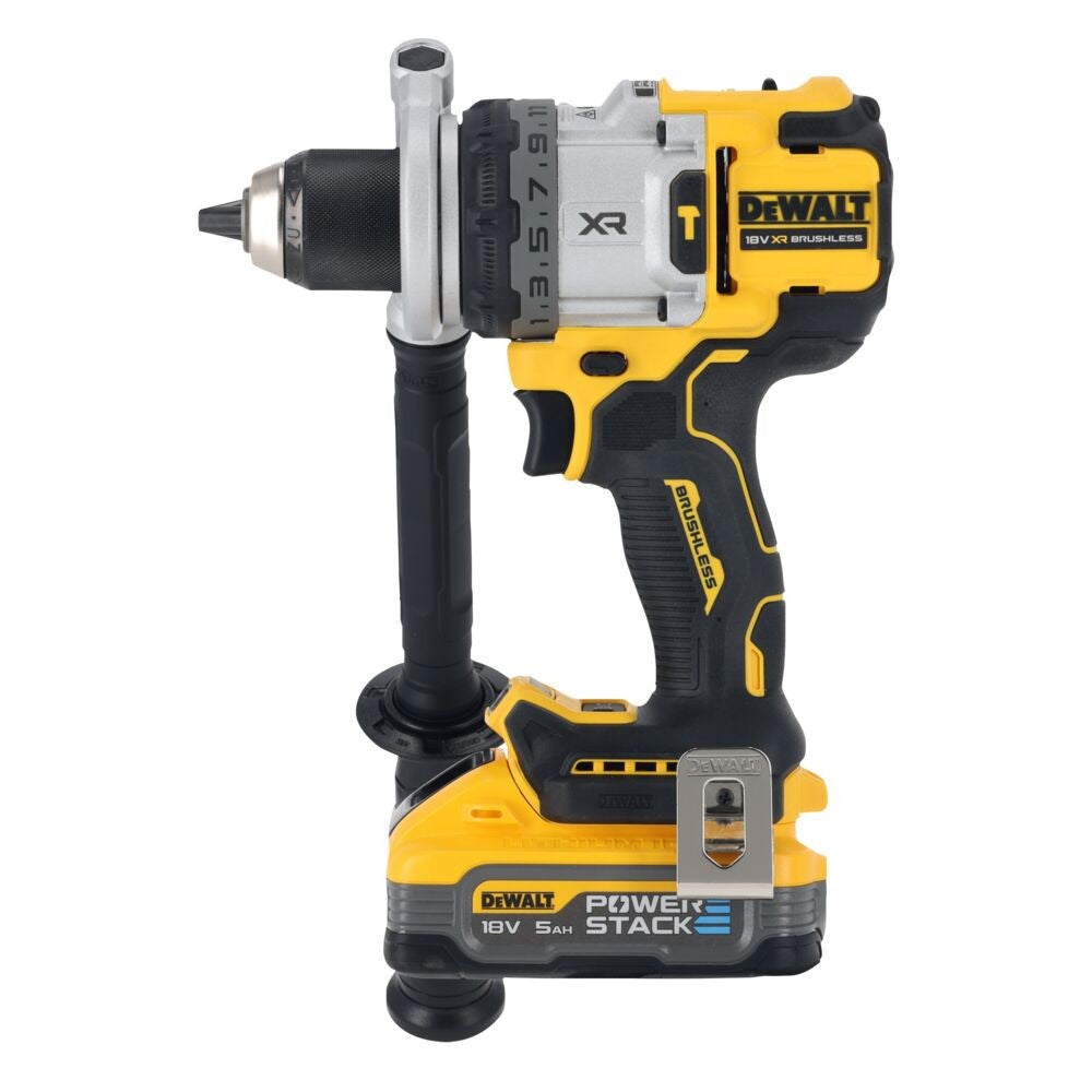 DEWALT Perceuse visseuse percu 18V 5Ah - Powerstack - DCD1007H2T-QW