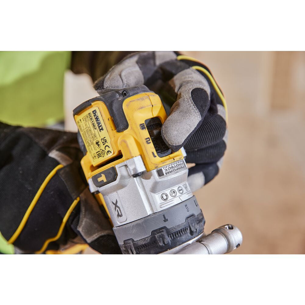 DEWALT Perceuse visseuse percu 18V 5Ah - Powerstack - DCD1007H2T-QW