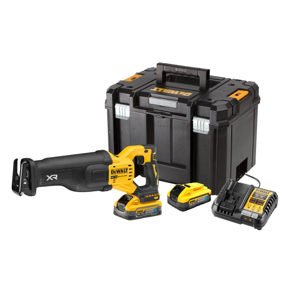DEWALT Scie sabre 18V Advantage 5Ah - Powerstack - DCS386H2T-QW