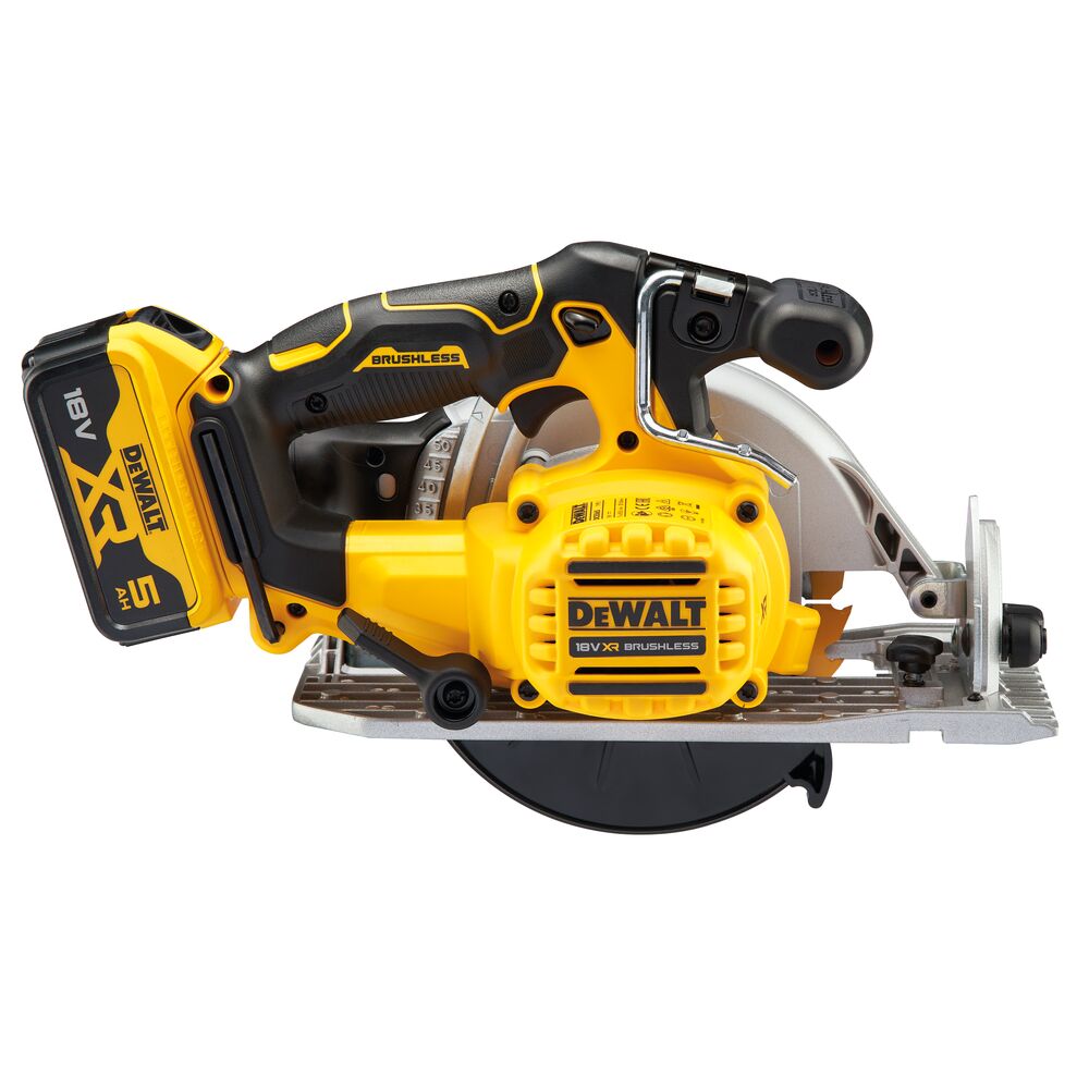 DEWALT Scie circulaire 165mm 18V 5Ah - DCS565P2-QW
