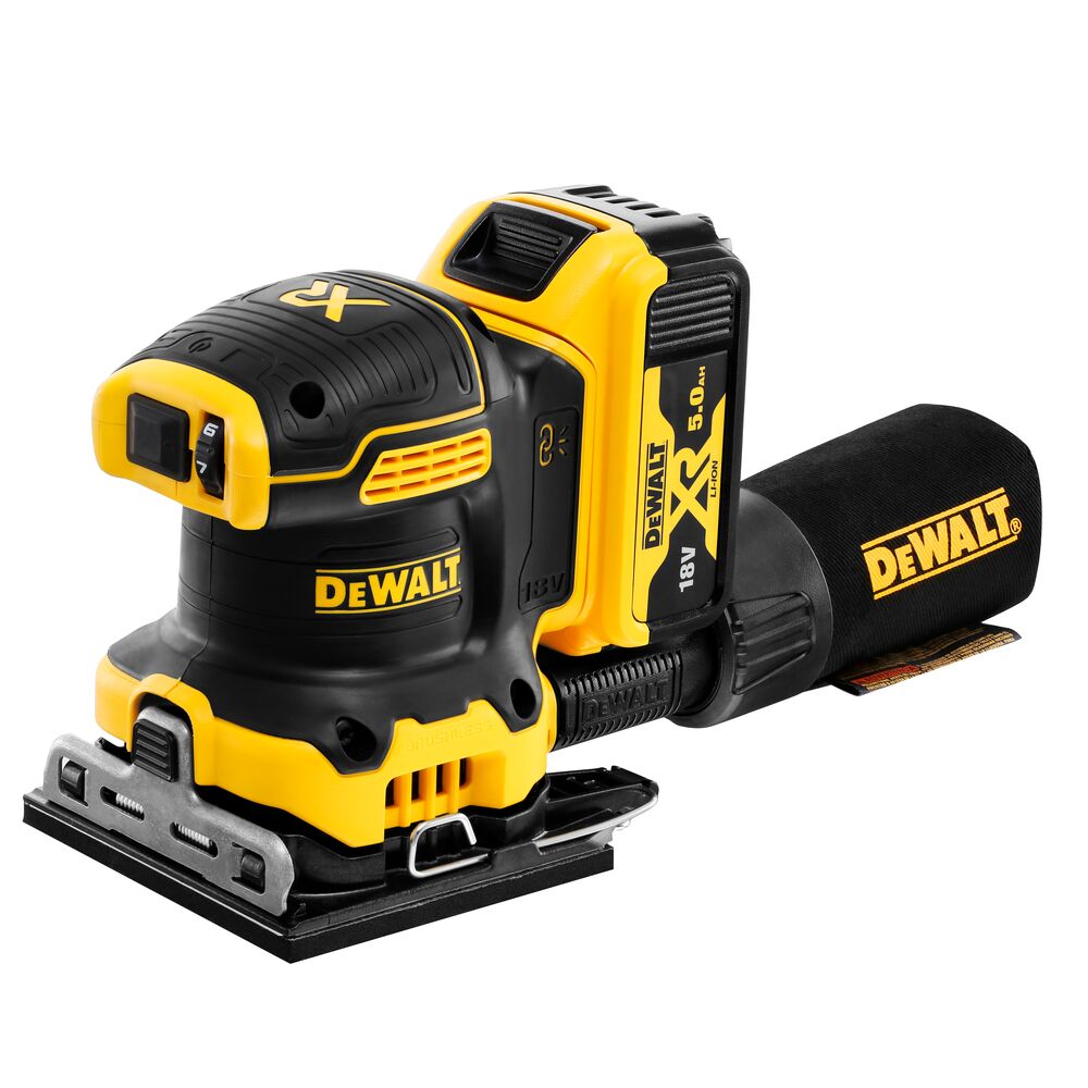 DEWALT Ponceuse vibrante 18V 5Ah - DCW200P2-QW