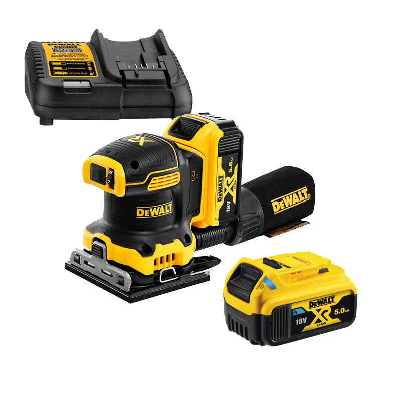 DEWALT Ponceuse vibrante 18V 5Ah - DCW200P2-QW
