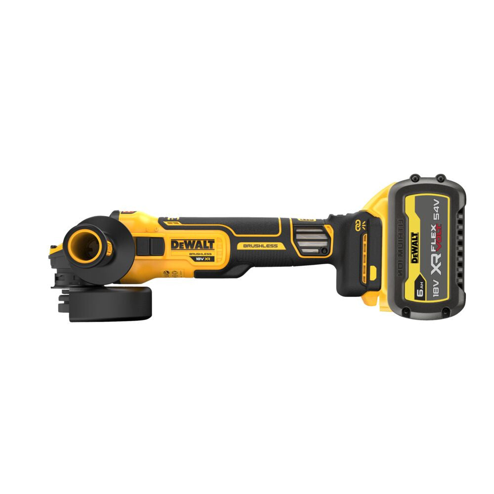 DEWALT Meuleuse 125mm variateur 18V Advantage 6Ah - DCG409VST1-QW