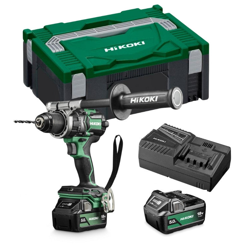 Perceuse visseuse 18V 5Ah 140 Nm HIKOKI DS18DCWPZ