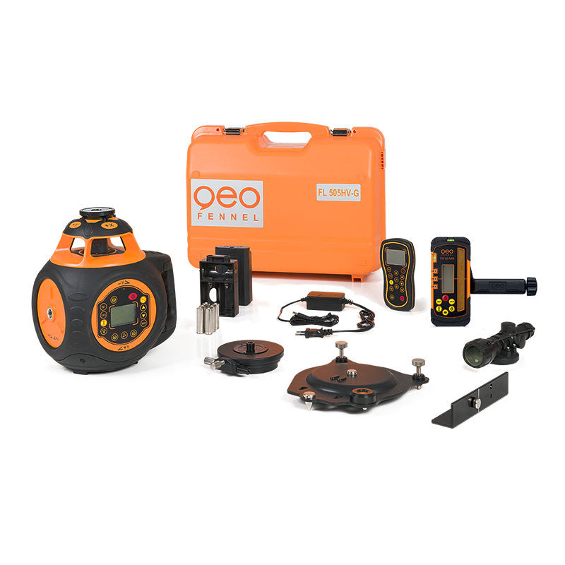Laser rotatif double pente FL 505HV-G  & FR 80-MM GEO Fennel 231080