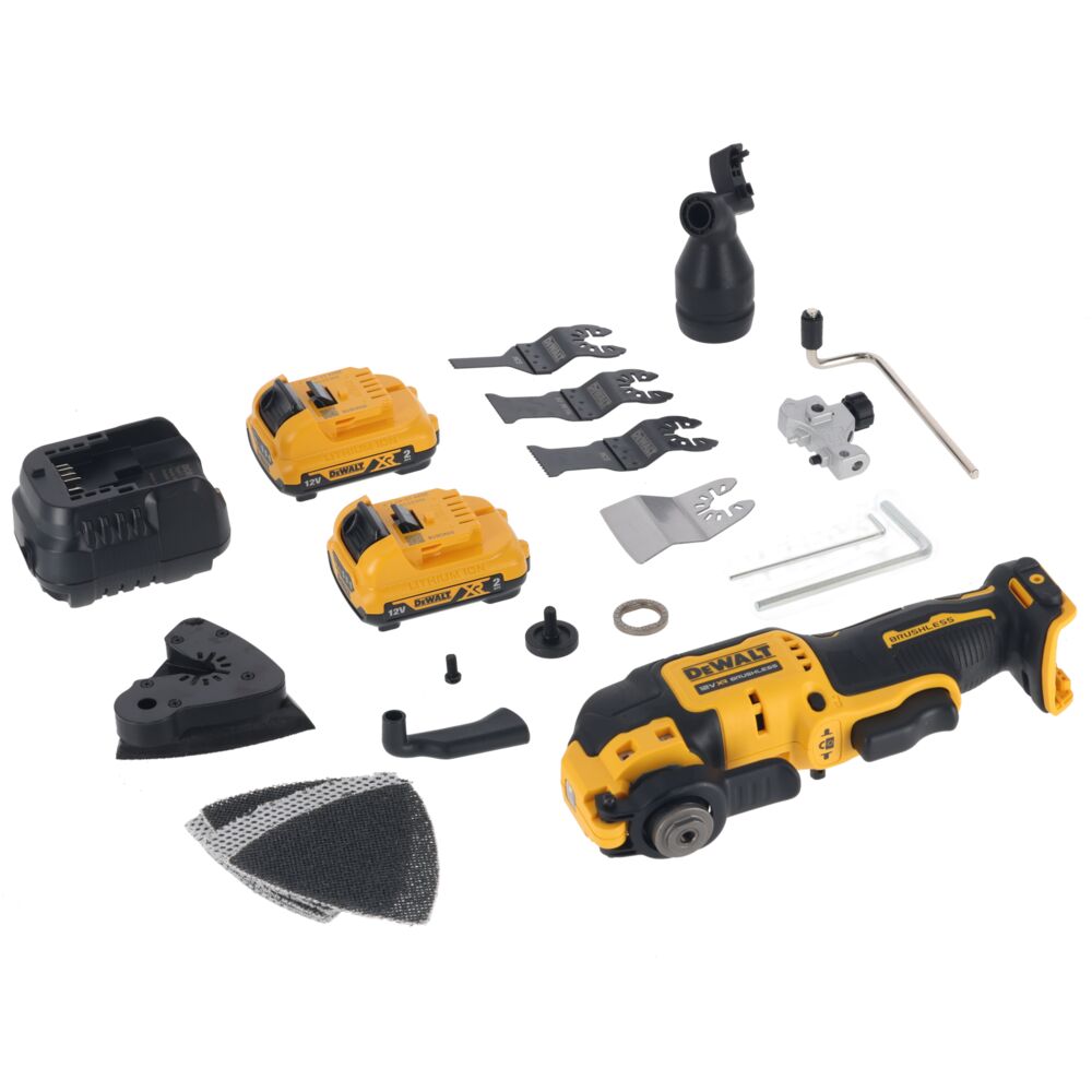 DEWALT Outil Multifonction 12V 2Ah - DCS353D2-QW
