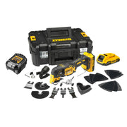 DEWALT Outil Multifonction 18V 2Ah + accessoires - DCS355D2-QW