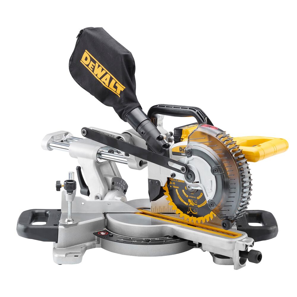 DEWALT Scie à onglets radiale 184mm 18V Solo - DCS365N-XJ