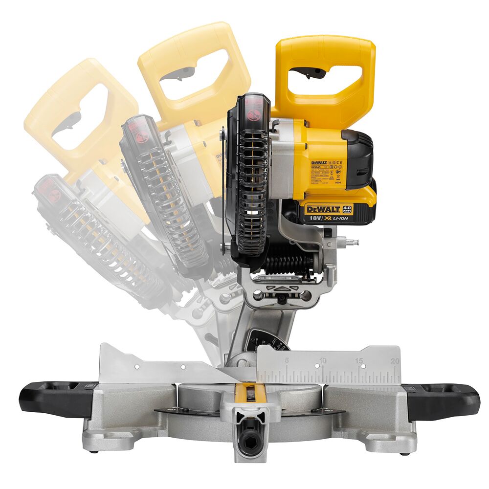 DEWALT Scie à onglets radiale 184mm 18V Solo - DCS365N-XJ