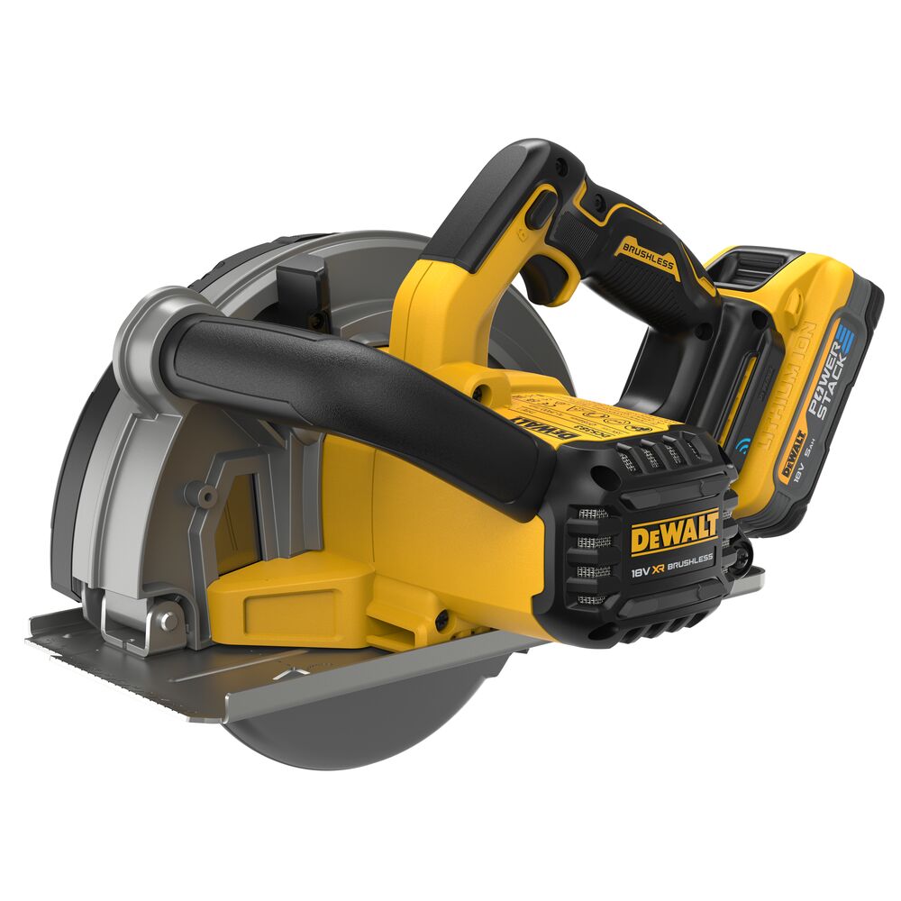 DEWALT Scie circulaire métal 184 mm 18V 5Ah Powerstack - DCS383H2-QW