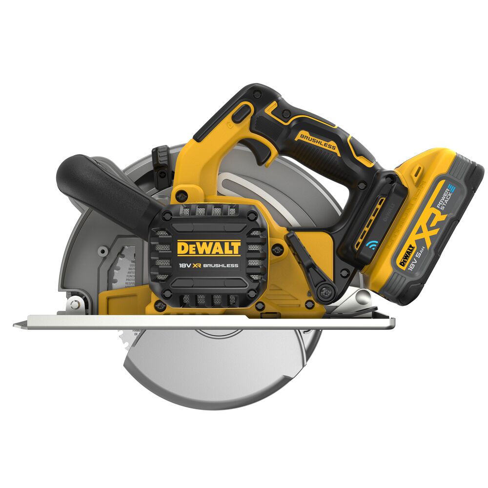 DEWALT Scie circulaire métal 184 mm 18V 5Ah Powerstack - DCS383H2-QW