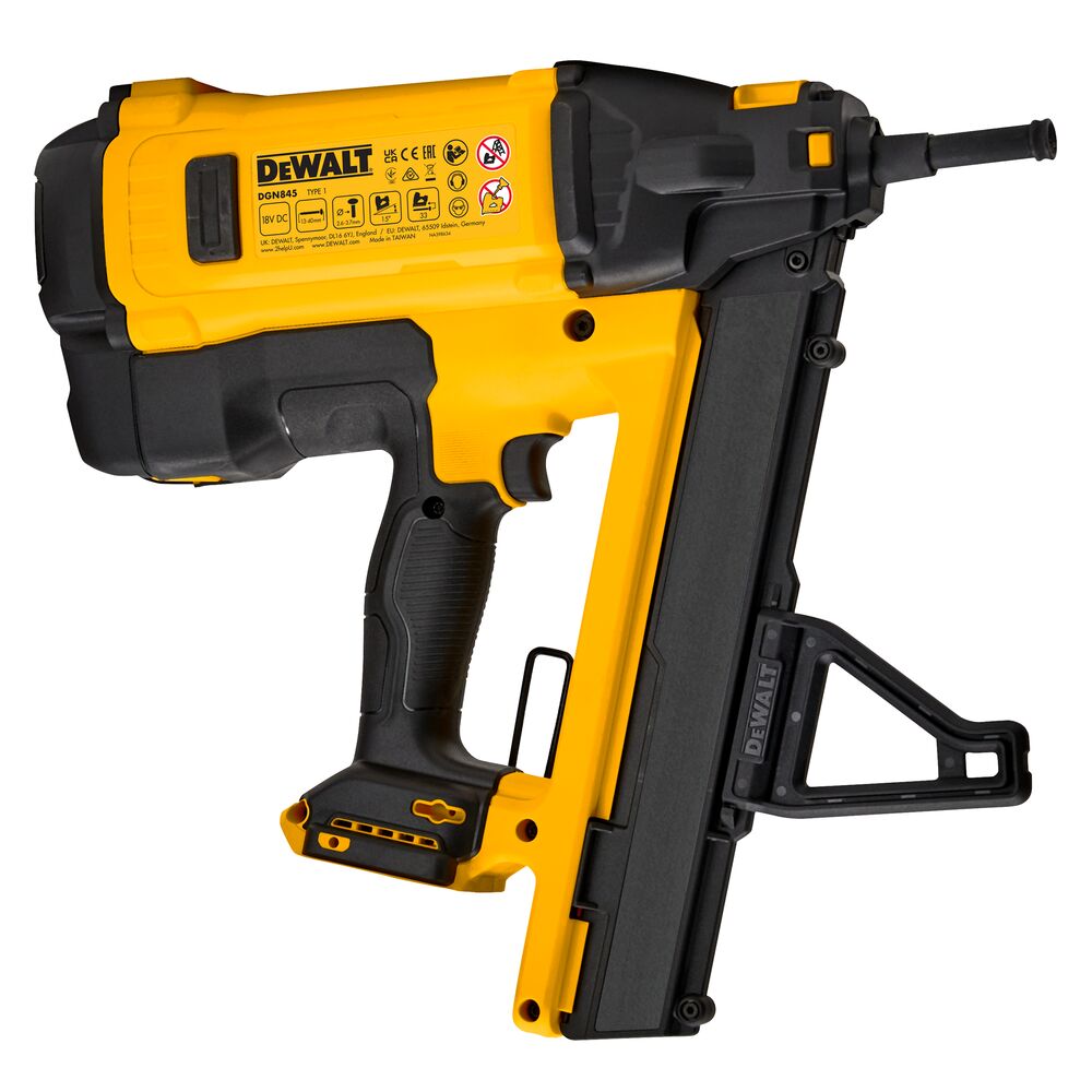 DEWALT Cloueur à gaz béton et acier 18V Solo- DGN845N-XJ