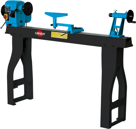 Tour à bois 1100 mm avec piétement en fonte tab110 leman