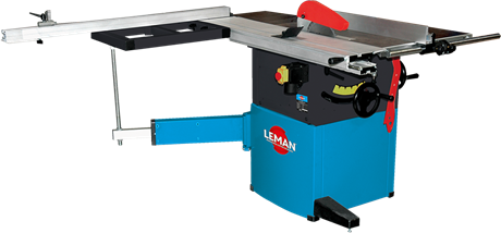 Scie sur table 255 avec chariot ras de lame sst256 leman