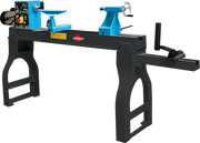 Tour à bois électronique 1200mm avec piétement en fonte -tab120 leman