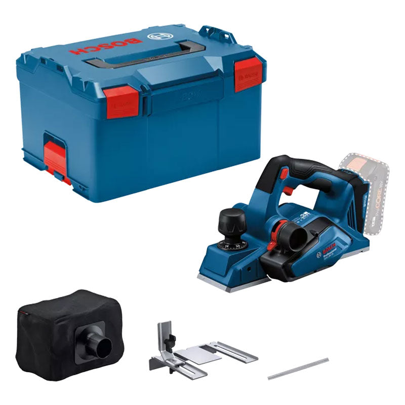 BOSCH Rabot sans fil 18V 82 mm GHO 18V-26 Solo en L-boxx - 06015B5000
