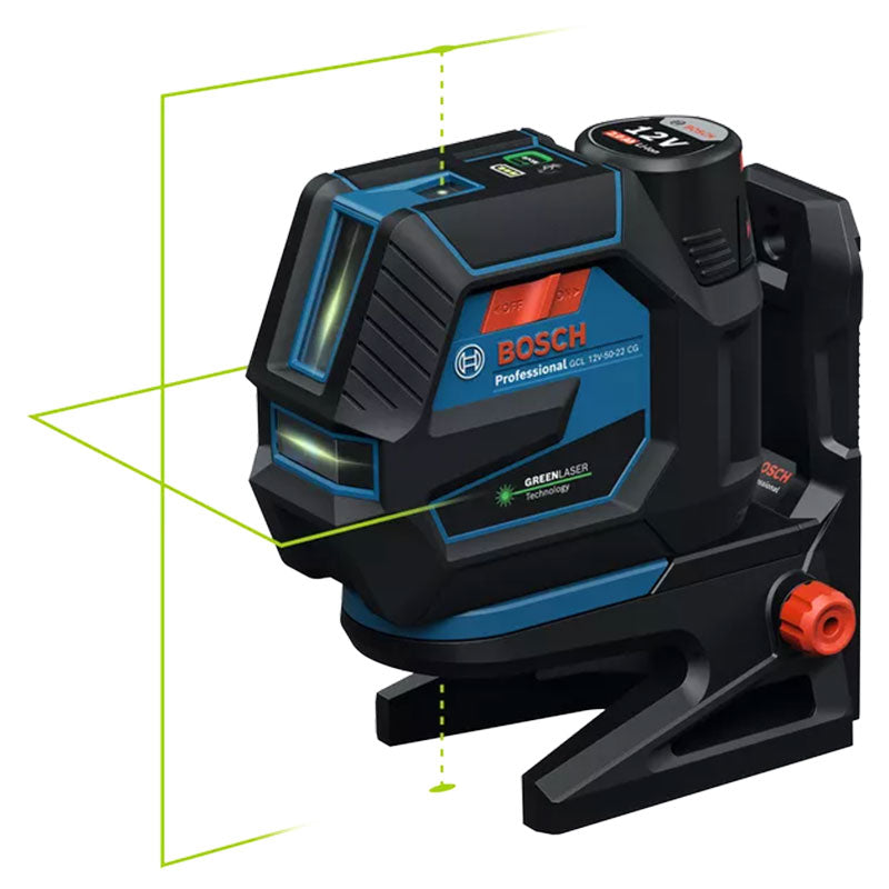 BOSCH Laser combiné 2 plans 12V 50m GCL 12V-50-22 CG - 0601066S00