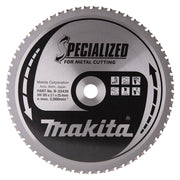 MAKITA Lame carbure metal 305x25,4mm 60 dents - B-33439