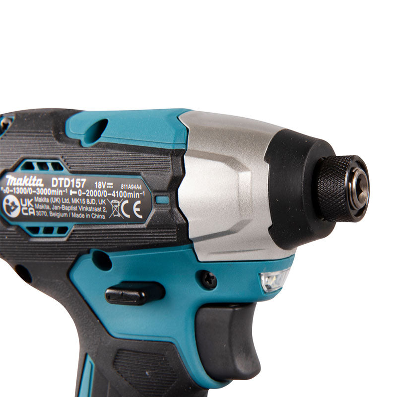 MAKITA Visseuse à chocs 18V 140 Nm Solo MAKPAC - DTD157ZJ
