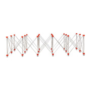 RUBI Table de travail rétractable 300X120 Cm - 28917