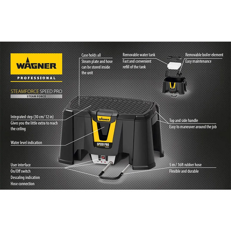 WAGNER Décolleuse papier SteamForce Speed Pro - 2418213