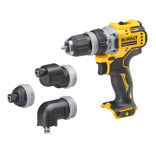 DEWALT Perceuse visseuse à têtes multiples 12V Solo - DCD703NT-XJ