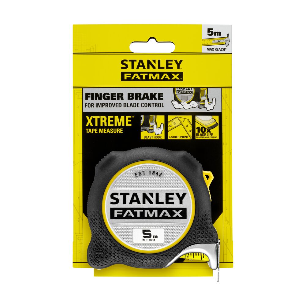 STANLEY Mètre Blade Armor FATMAX longueur au choix FMHT38