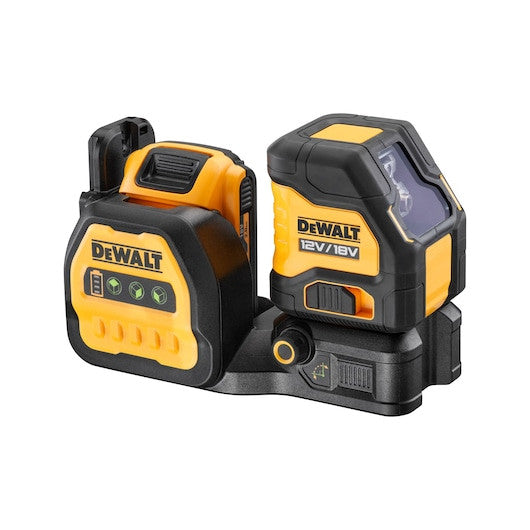 DEWALT Laser croix faisceaux verts 12/18V 2Ah - DCE088D1G18-QW