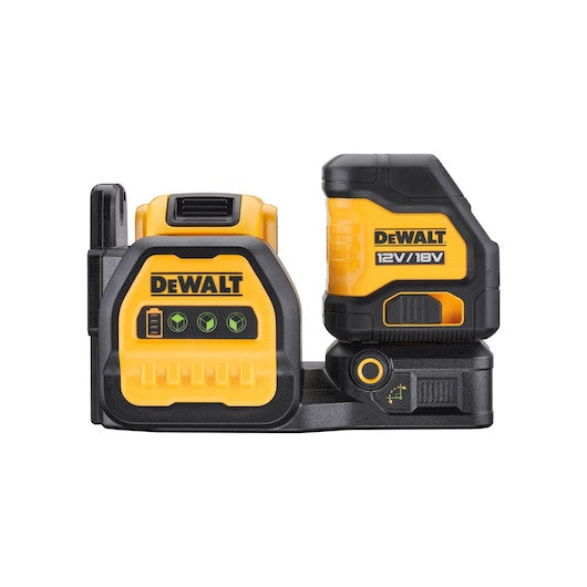 DEWALT Laser croix faisceaux verts 12/18V 2Ah - DCE088D1G18-QW