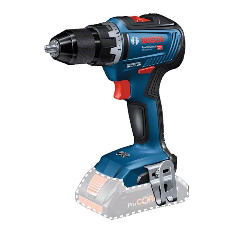 BOSCH Pack 5 outils 18V 3x4Ah (GSR+GDX+GKS+GSA+GST) sac - 0615A5003D