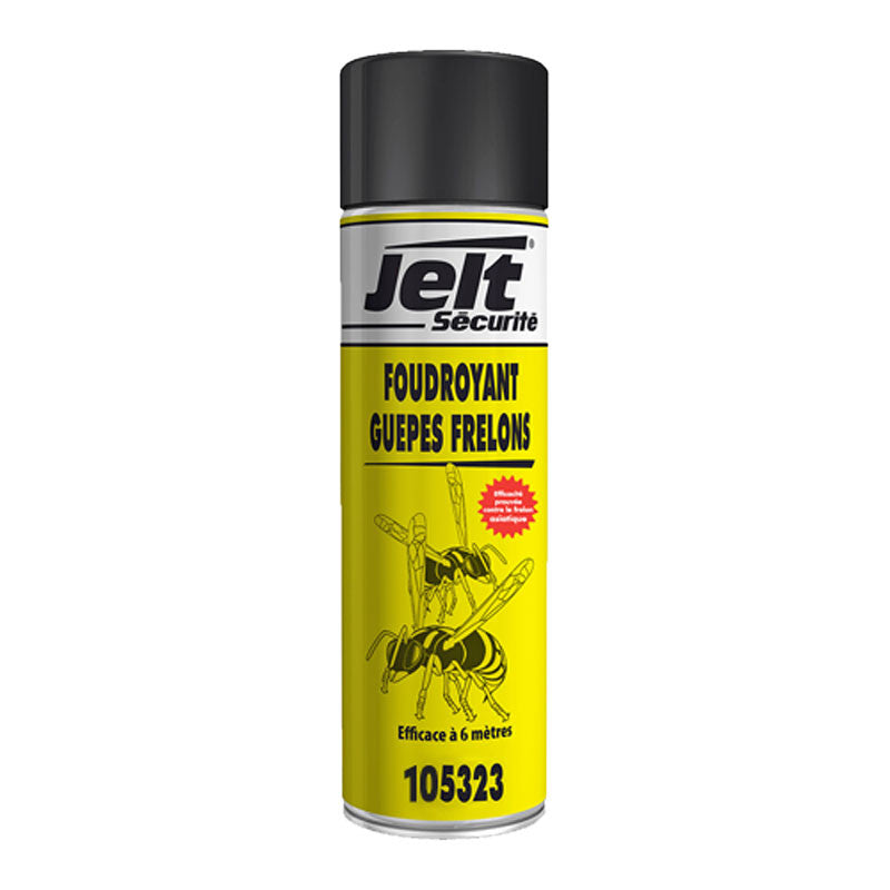 Foudroyant guèpes et frelons aérosol de 750 ml 105323 jelt