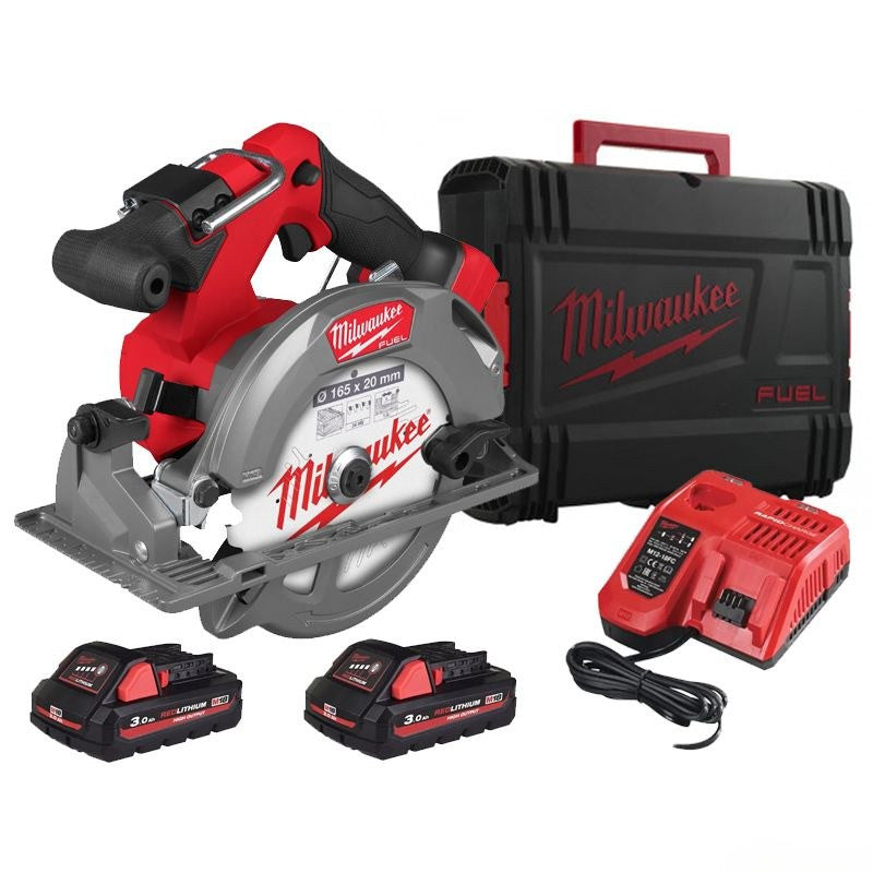 MILWAUKEE Scie circulaire 165mm 18V 3Ah FCS552-302X - 4933493589