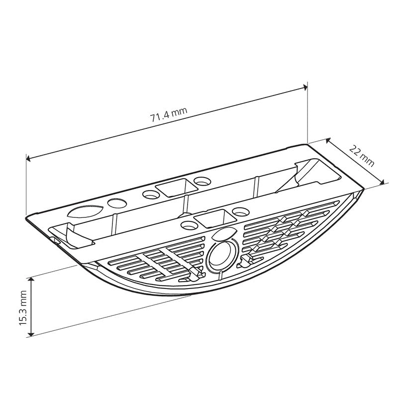 LAMELLO LC P-16x22 carton 80 pièces - 145730